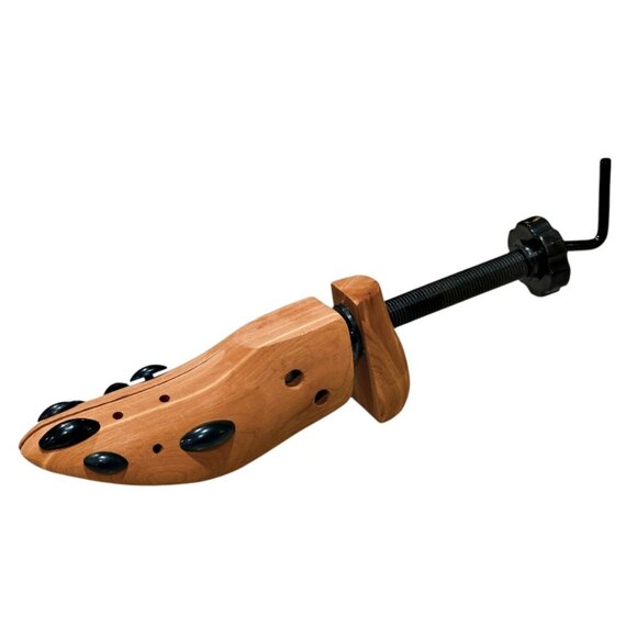 Cedar Wood 2 Way Professional Shoe Stretcher Large (13) - Pressure Relief Plugs - Picture 1 of 9